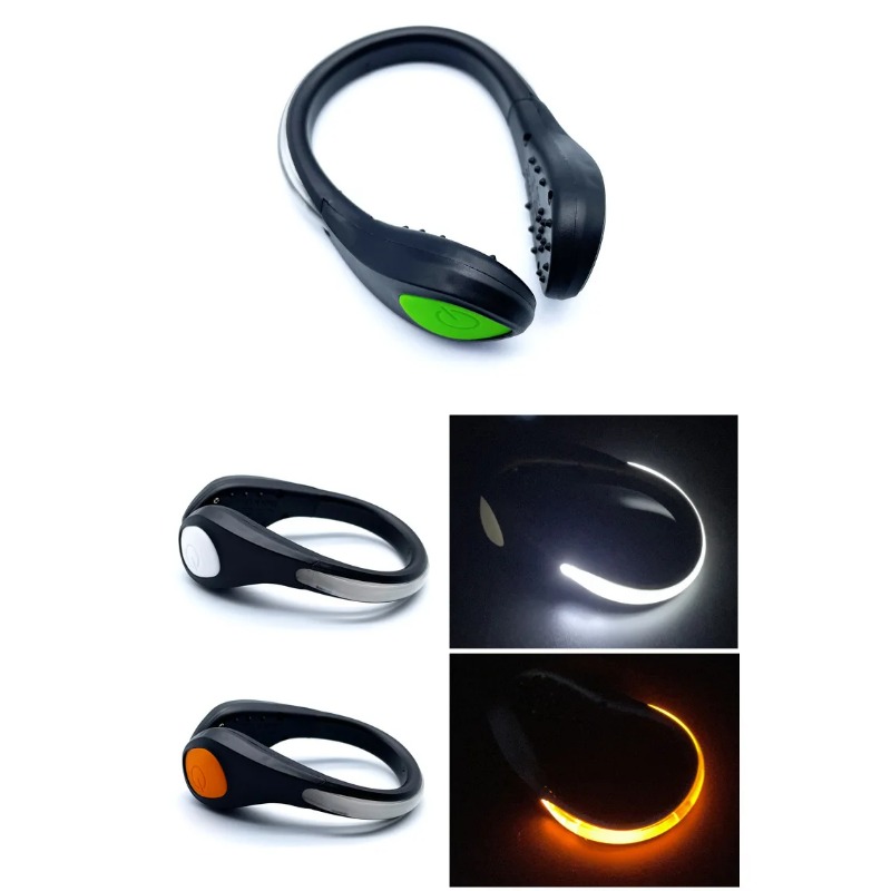 Running Gear For Night - Neues leuchtendes Schuhclip-Licht, LED-Sicherheitswarnlicht für Outdoor-Nachtlauf,