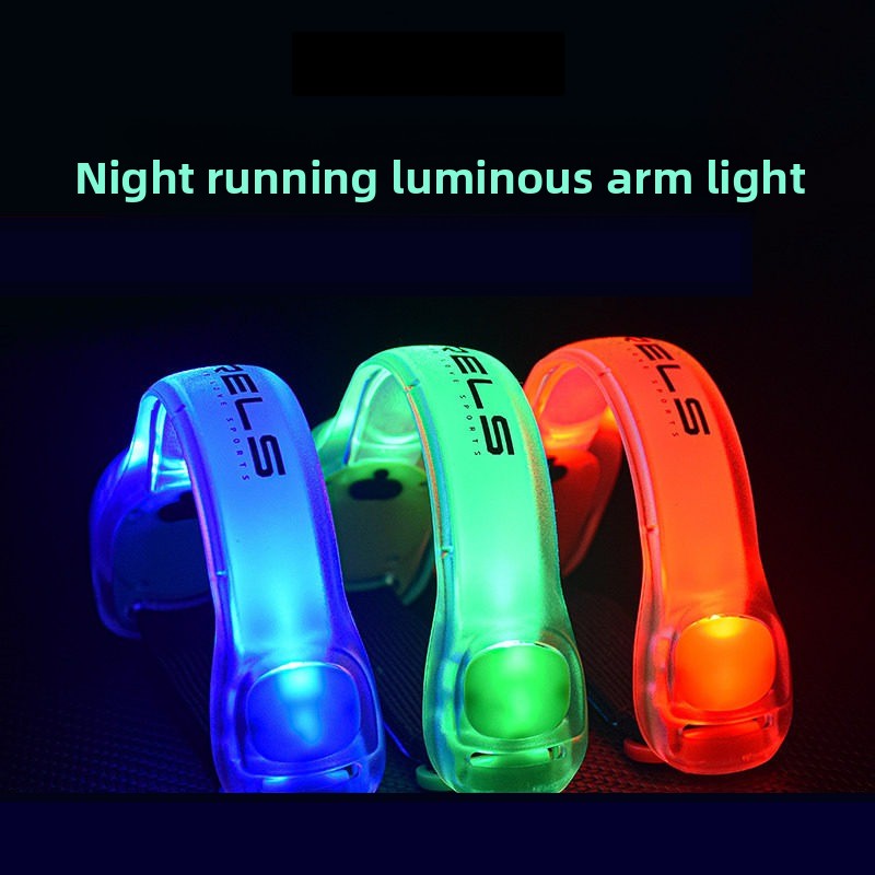 Running Gear For Night - Wiederaufladbares LED-Leuchtarmband/-beinband – Sicherheitswarnband für Nachtlauf
