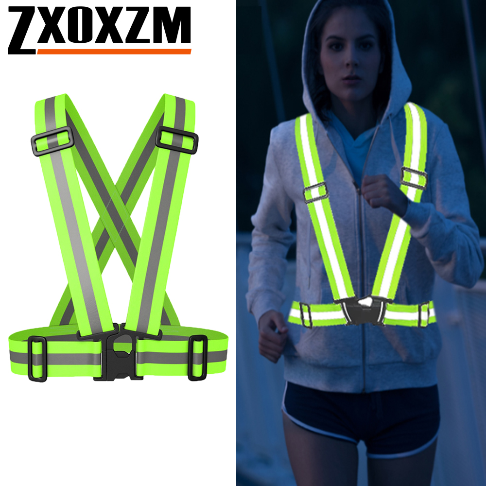 Running Gear Reflective - 1 Stück Nachtlaufweste, hohe Sichtbarkeit, reflektierend,