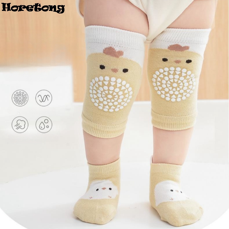 Anti Blister Sock - Atmungsaktive Krabbel-Knieschoner für Babys + Rutschfeste