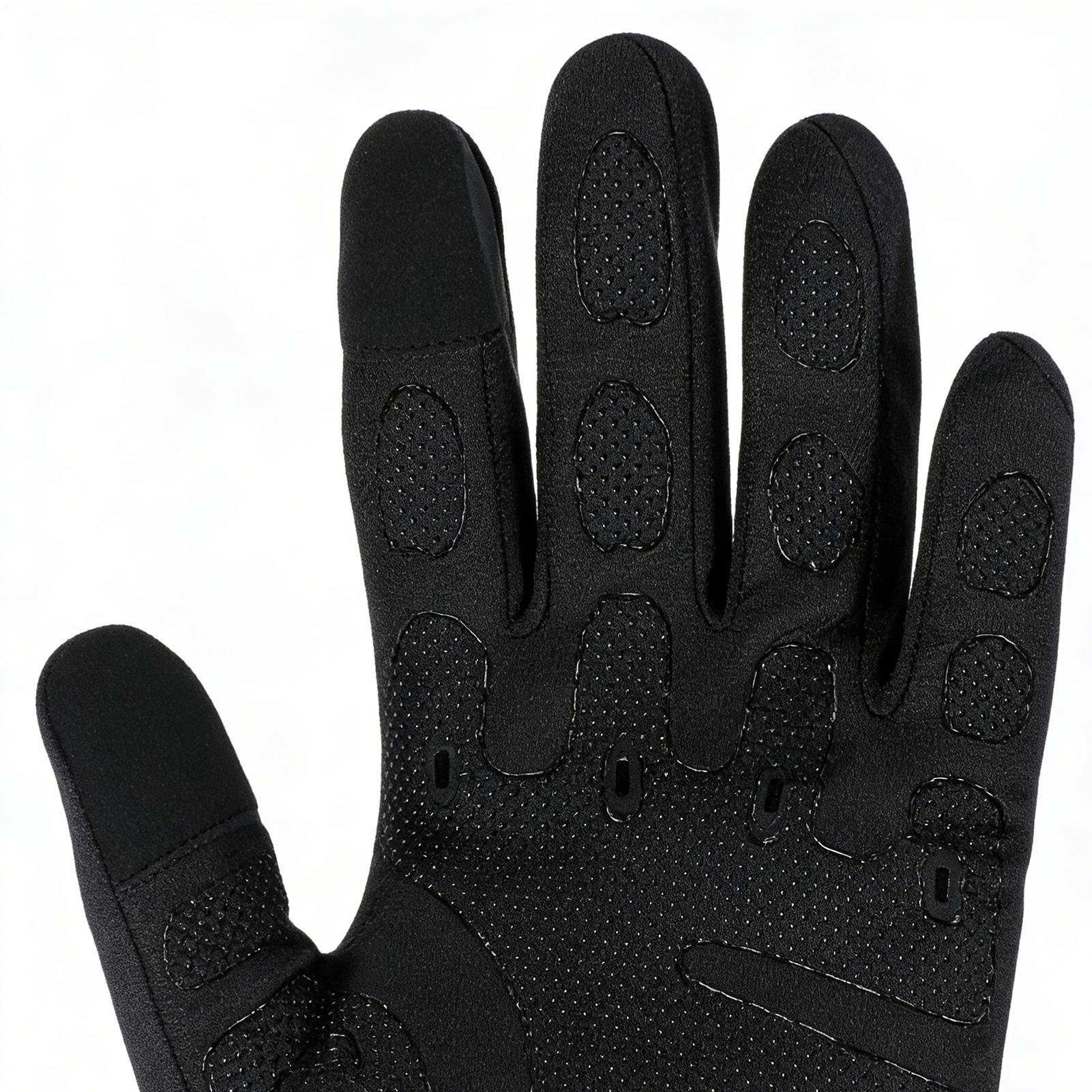 Running Gear In Cold Weather - Warme Fahrradhandschuhe, Vollfinger, kaltes Wetter, Outdoor-Ausrüstung,