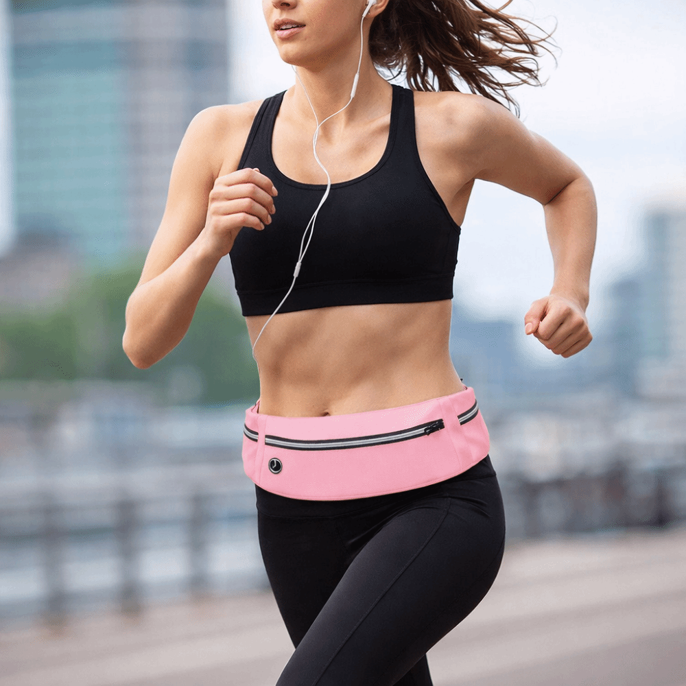Running Gear Gym - Wasserdichte Laufgürtel-Tasche für Damen, Outdoor-Sport-Handytasche, Sportliche