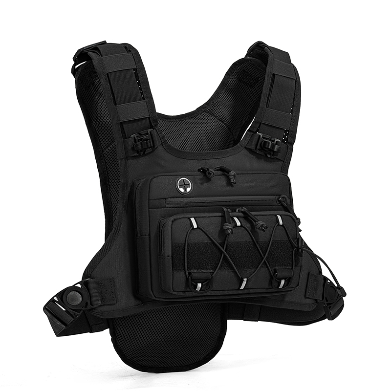 Running Gear Reflective - Taktische Tasche, Brustgurt-Weste, Rucksack für Camping