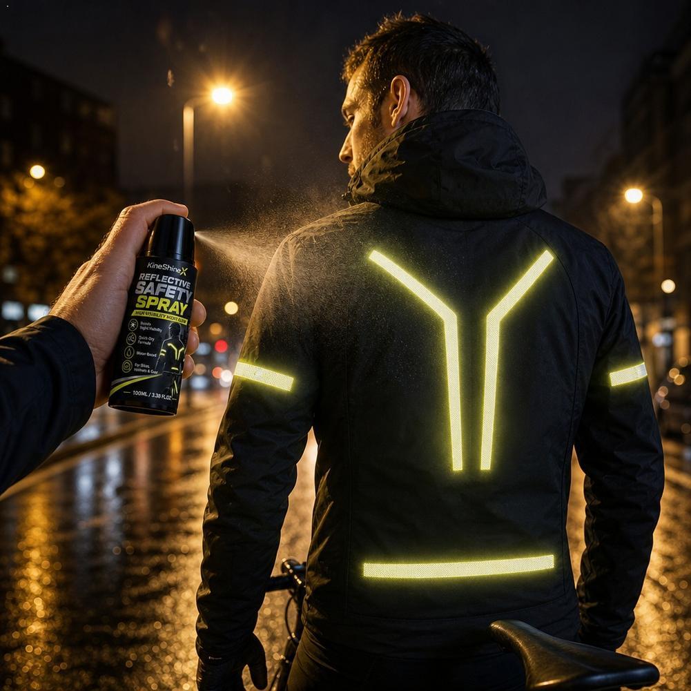 Running Gear Reflective - Reflektierender Sicherheitsspray für die Nacht, Hochsichtbare