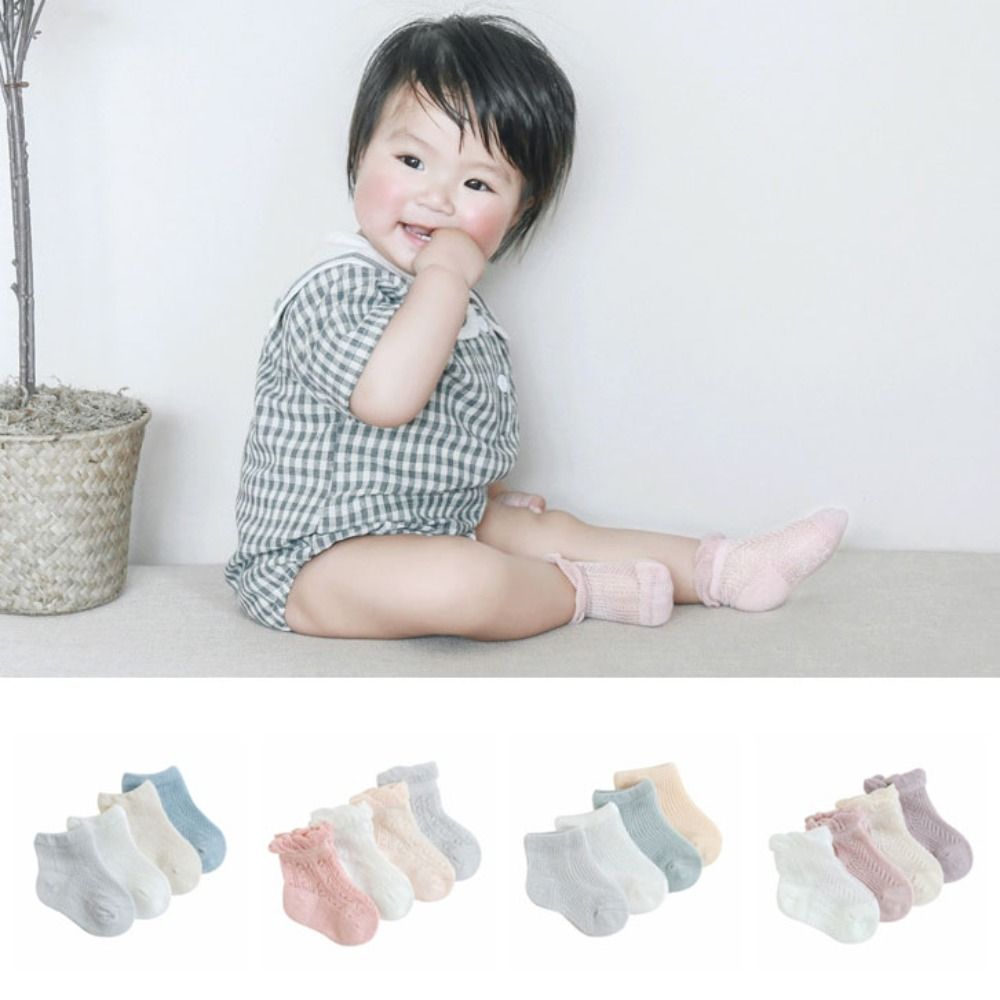 4 Paar Süße Baumwoll-Baby-Rüsc – Anti Blister Sock Bewertung und Preis