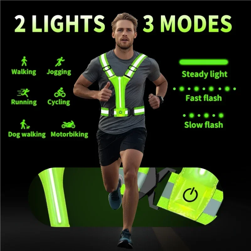 LED-Reflektorweste Laufausrüst – Running Gear Reflective Bewertung und Preis