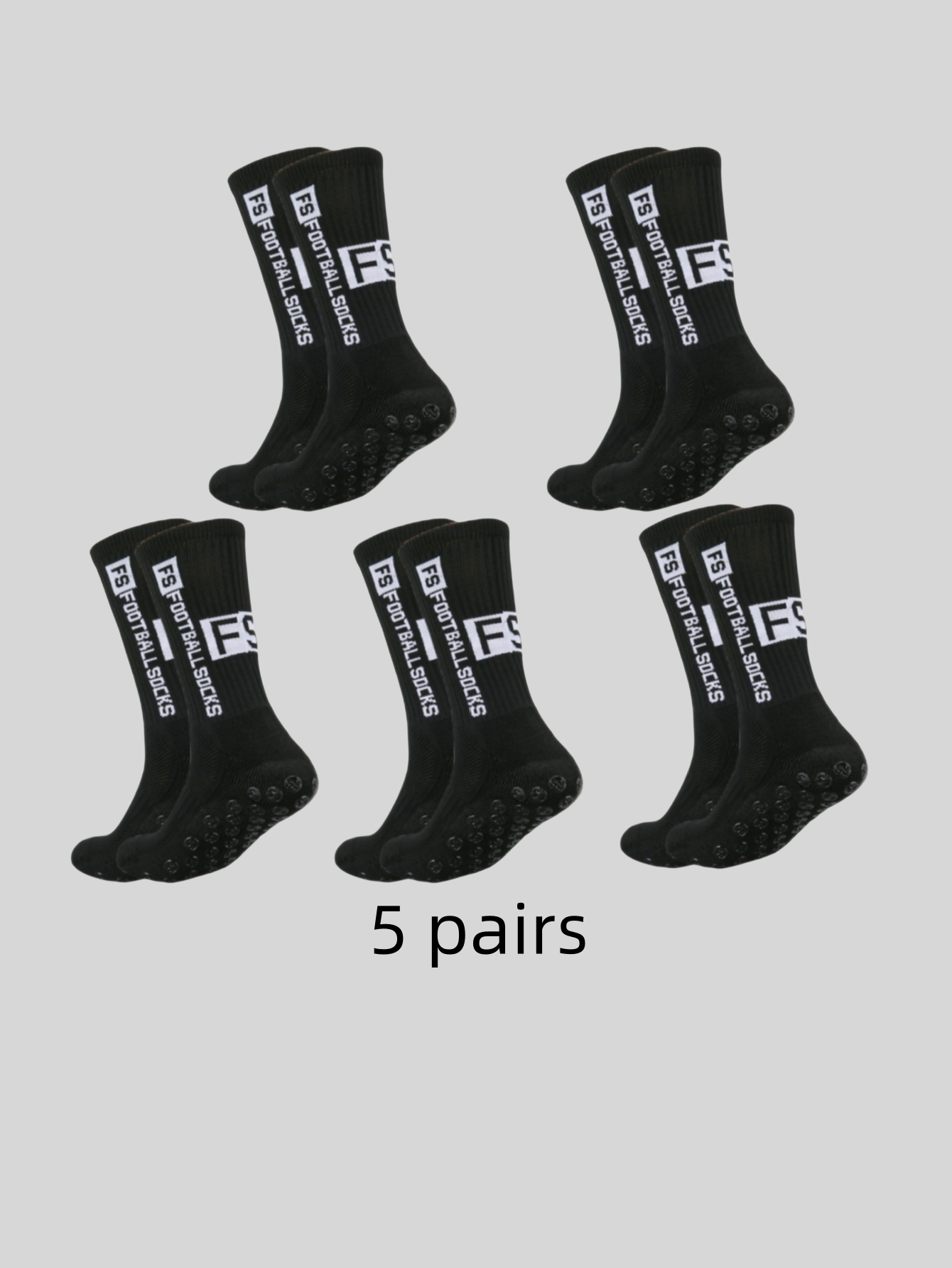 5 Paar mehrfarbige Klebepunkte – Anti Blister Sock Bewertung und Preis