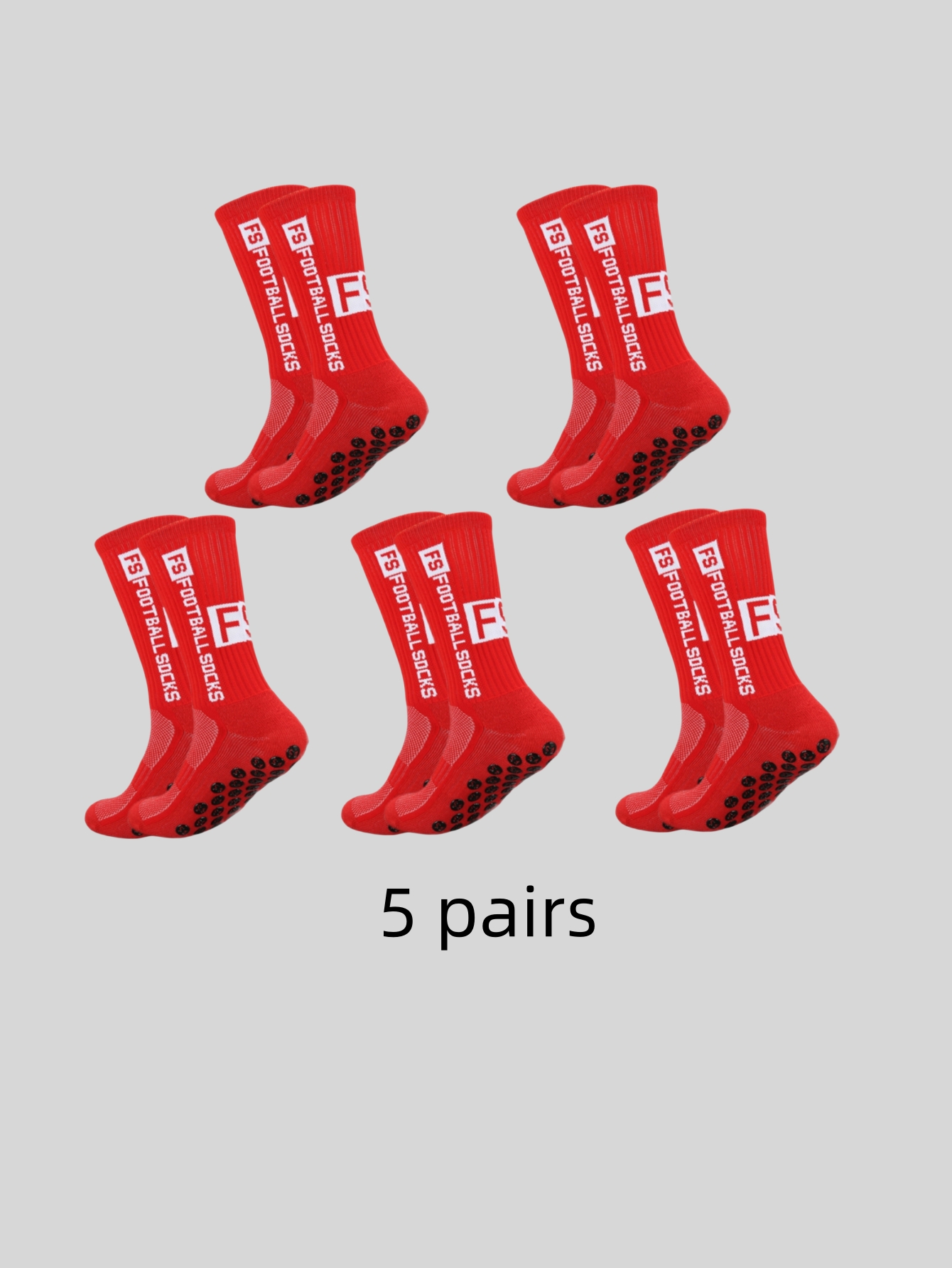 5 Paar mehrfarbige Klebepunkte – Anti Blister Sock Bewertung und Preis