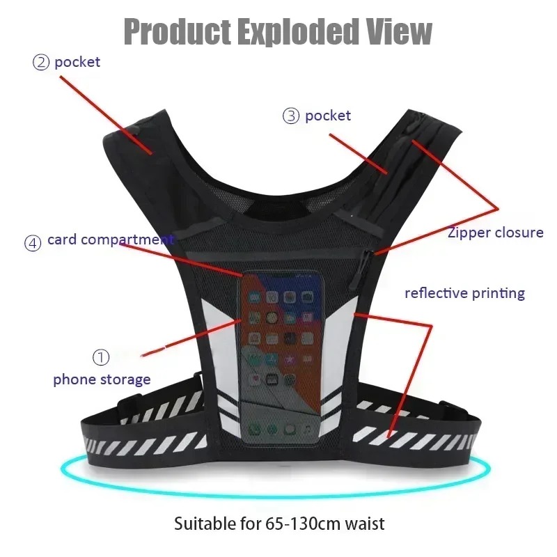 CZHIYAO Leichte Laufweste mit  – Running Gear Reflective Bewertung und Preis