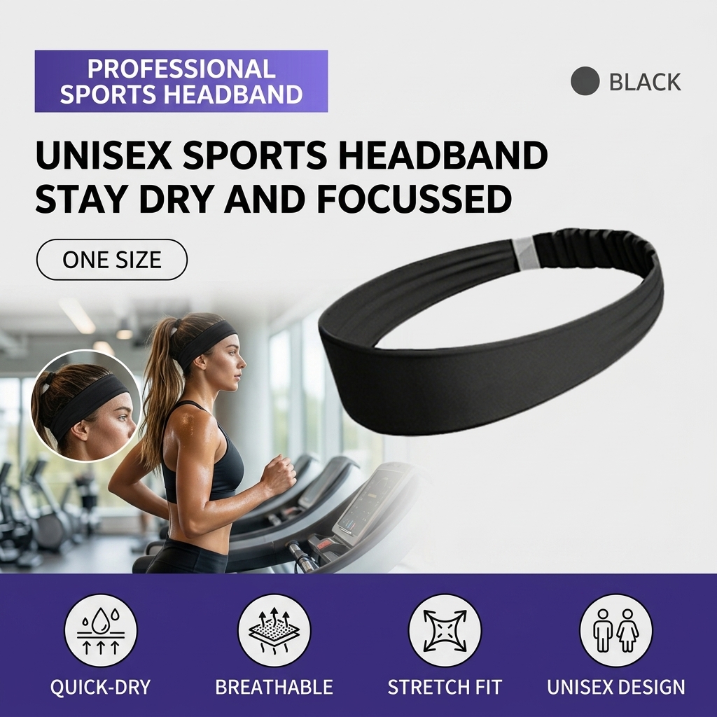 Atmungsaktives Sport-Stirnband – Running Gear Gym Bewertung und Preis