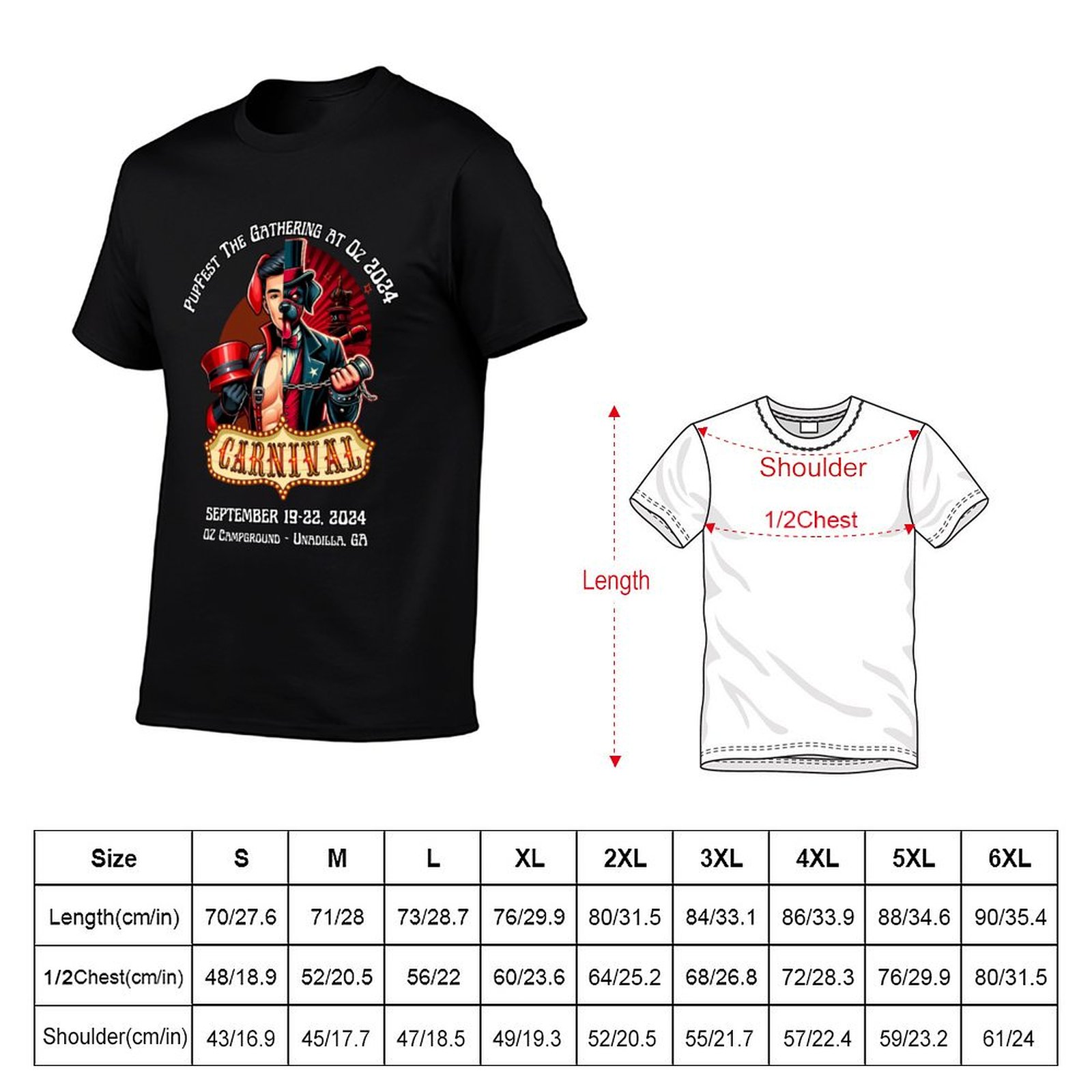 PupFest 2024 Logo Gear T-Shirt – Running Gear Logos Bewertung und Preis