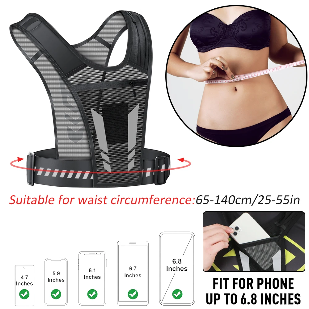 OSSOHH 1-teilige Laufweste, ul – Running Gear Reflective Bewertung und Preis