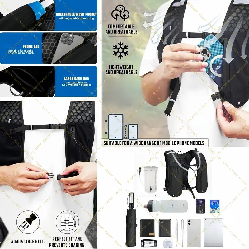 Marathon-Trail-Running-Weste L – Running Gear Reflective Bewertung und Preis