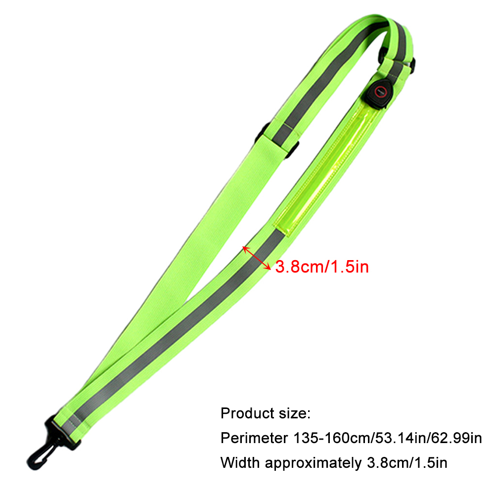 USB-aufladbares reflektierende – Running Gear Green Bewertung und Preis