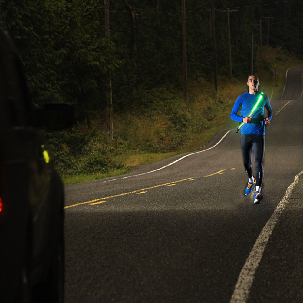 USB-aufladbares reflektierende – Running Gear Green Bewertung und Preis