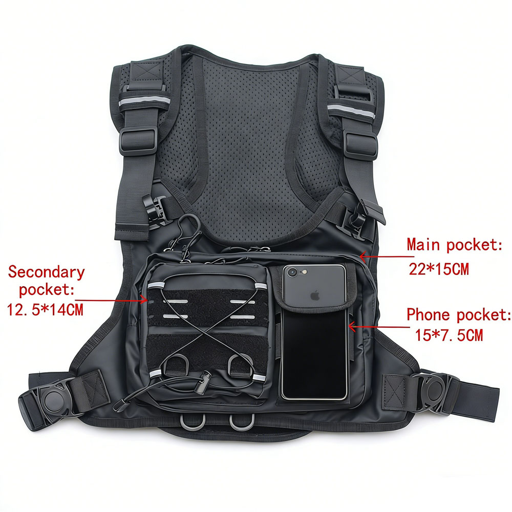 Taktische Weste mit Brusttasch – Running Gear Reflective Bewertung und Preis